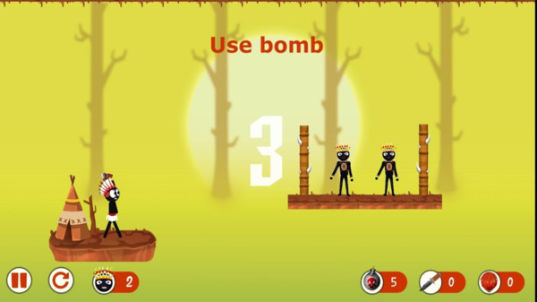 火柴人印第安弓箭手1