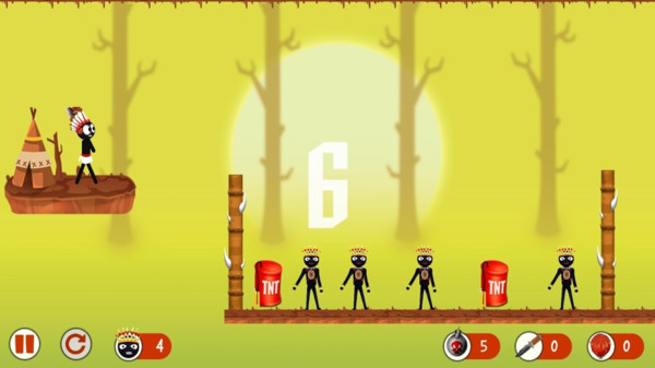 火柴人印第安弓箭手2