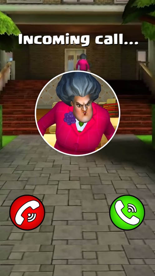 吓人的老师邻居呼叫模拟器1