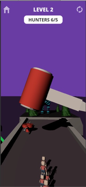 冲撞跑3D逃跑比赛0