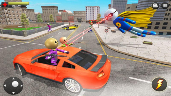 飞行火柴人绳索英雄1