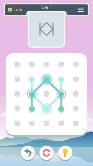 一笔画谜走点线1