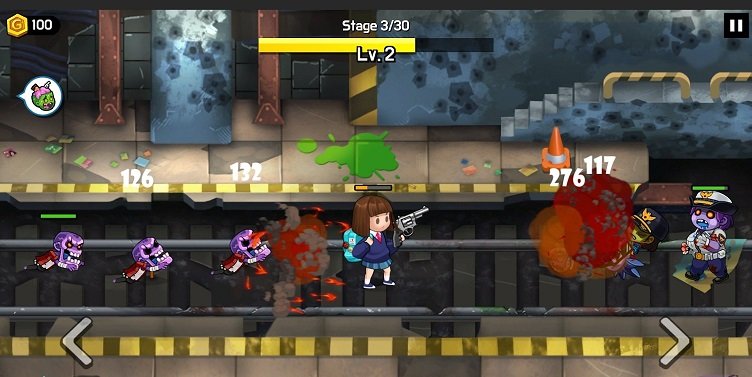 射击女孩打僵尸0