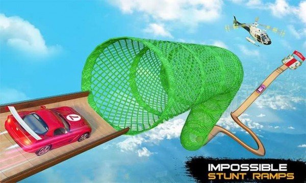 坡道特技汽车赛0