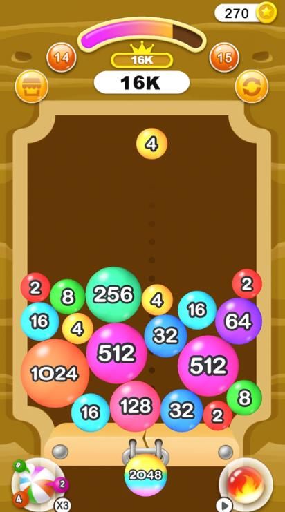球球合成2048红包版2