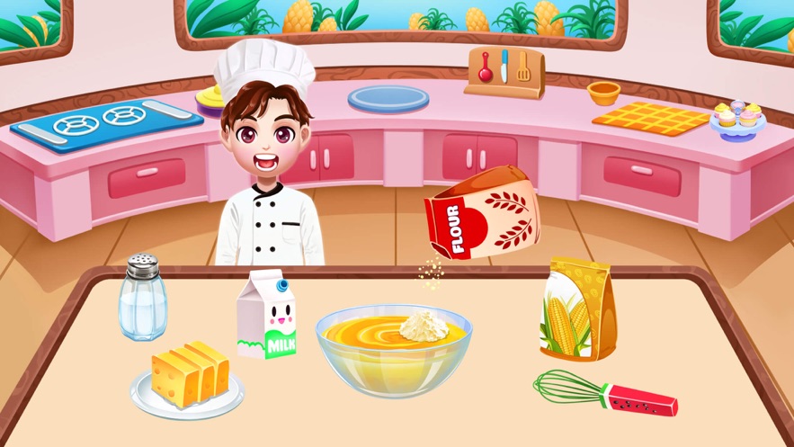 公主做蛋糕小厨房0