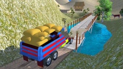 货物印度人卡车3D3