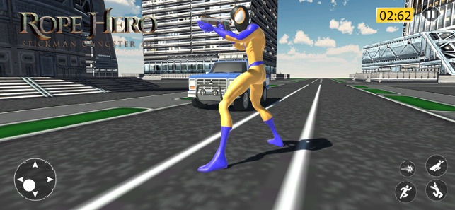 绳索英雄火柴人黑帮3D2