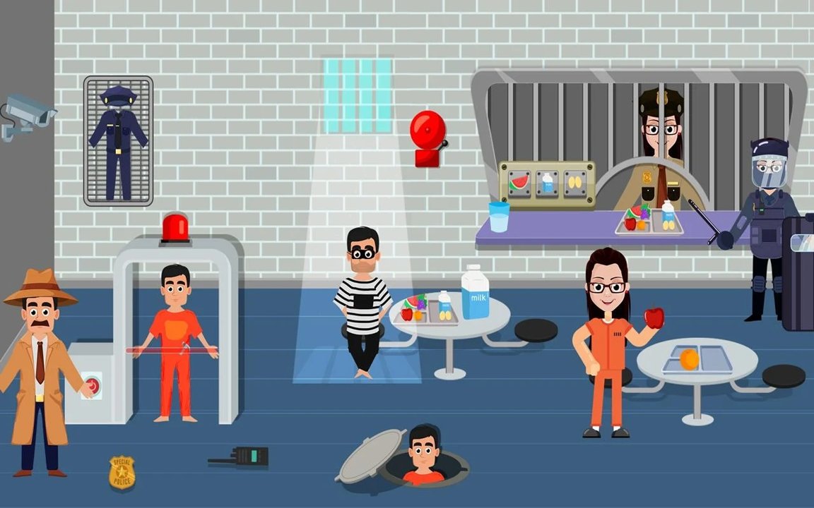 扮演警察阻止越狱1