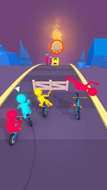 深夜多人自行车0