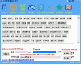 小红花直播音效助手1