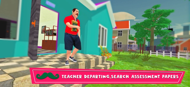 吓人的邻居老师1