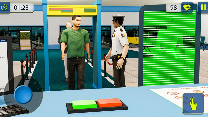 边境巡逻机场保安0