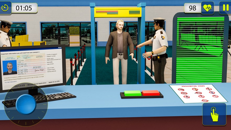 边境巡逻机场保安1