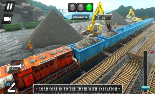 煤炭火车运输模拟1