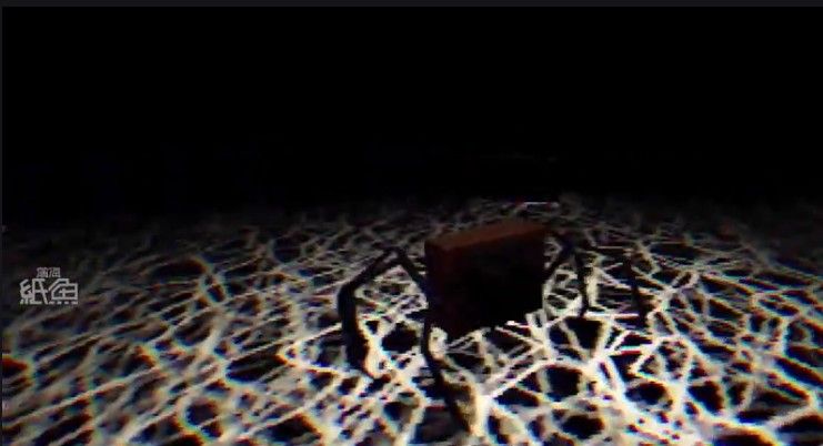 一只长相奇怪的电视蜘蛛0