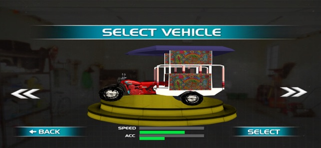 在城市道路上开人力车0