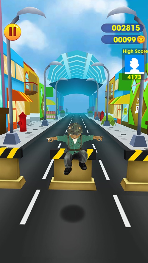 英雄猫地铁战斗0