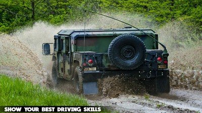 军队卡车3D模拟3