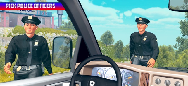 越野警车运输车1