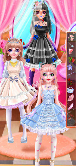 洛丽塔风格女孩服装店2