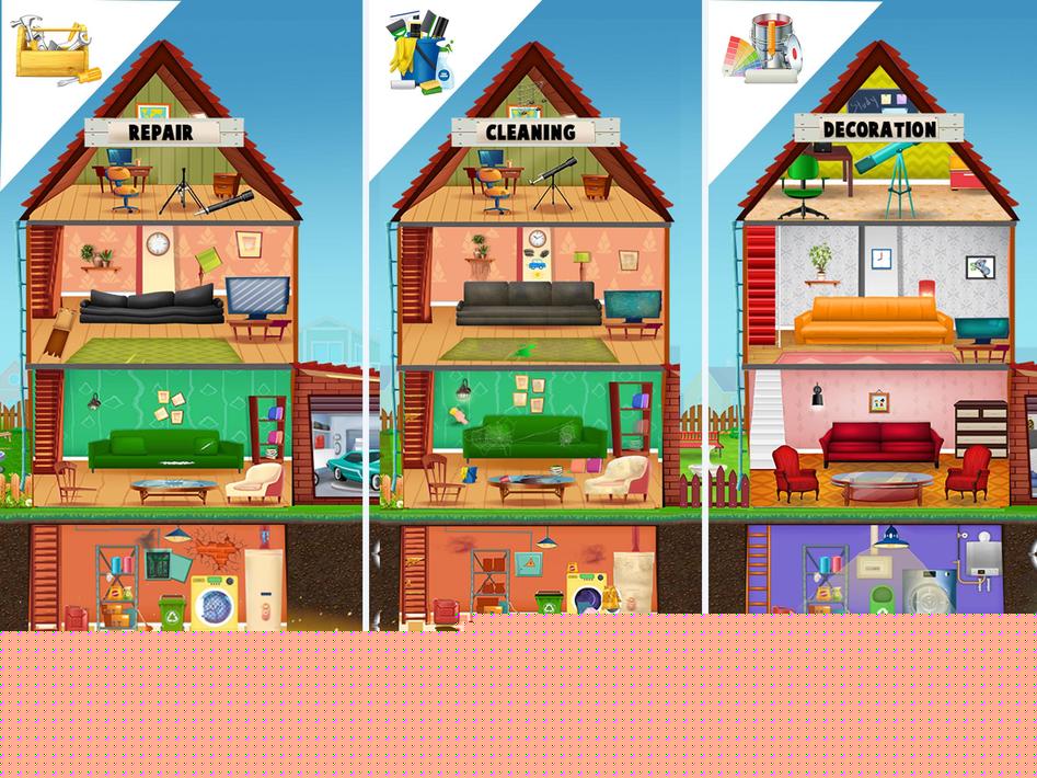 公主娃娃屋清洁9