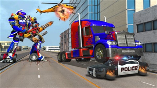 美警机器人格斗20