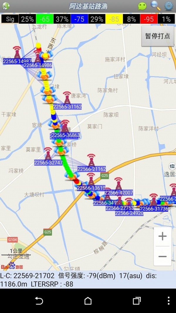 基站信号路测1