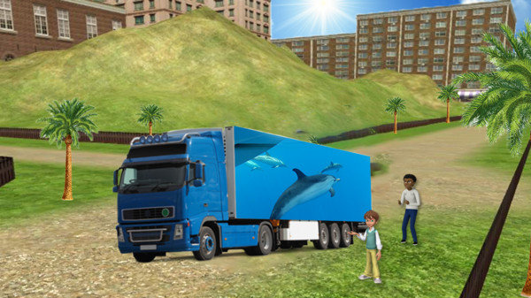 海洋动物货运车模拟器1