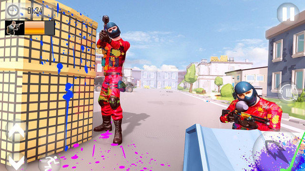 彩弹射击堡垒之战1