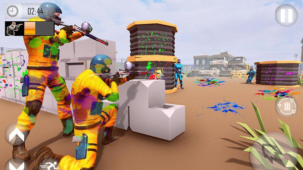 彩弹射击堡垒之战3