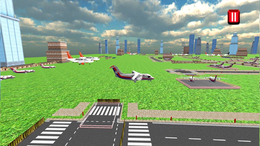 飞机停车处仿真器2