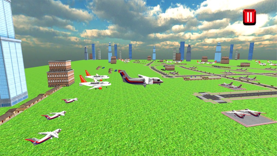 飞机停车处仿真器3