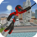 火柴侠绳索飞人天空大冒险