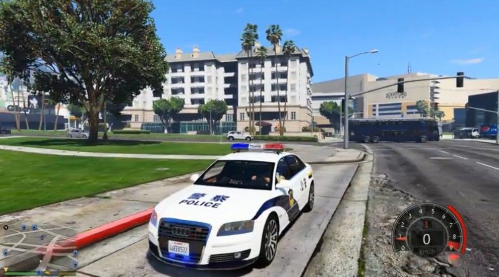 奥迪警车模拟器3