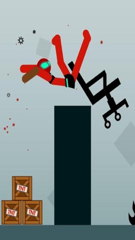 火柴人死亡独轮1