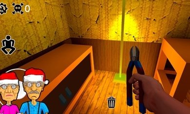 爷爷奶奶的恐怖屋子逃生0