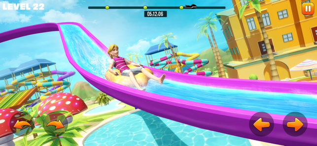 游泳池水上公园比赛1