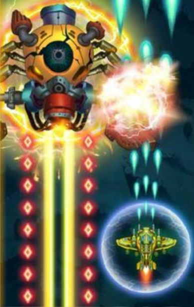 天空猛禽太空入侵者1