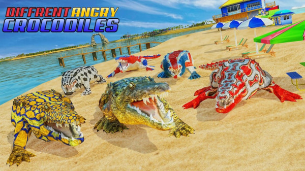 吃人鳄鱼模拟器中文版1