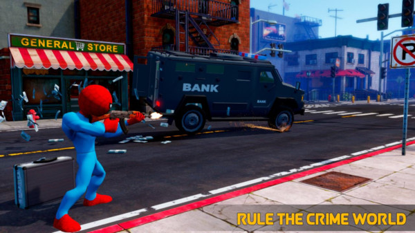 蜘蛛侠火柴人绳索英雄0