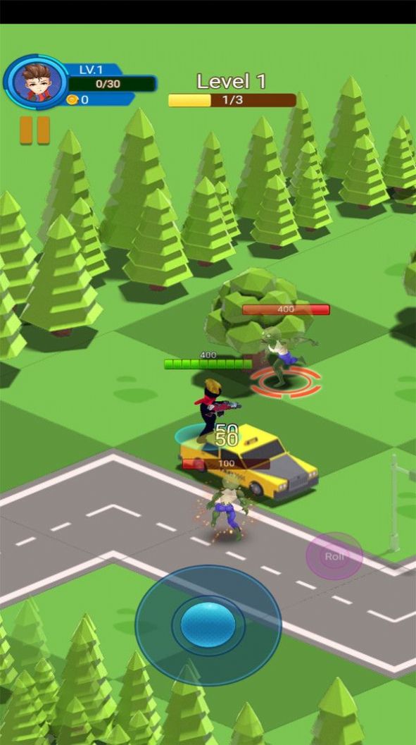 柴火人大战僵尸1