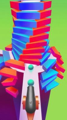 推到积木塔3