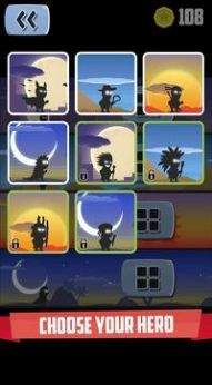 影子英雄赛跑者