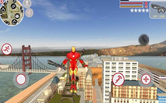 超级钢铁侠绳索英雄1