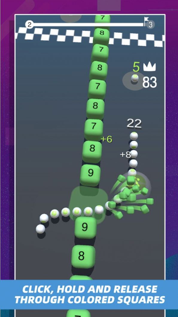 贪吃蛇小球碰撞1