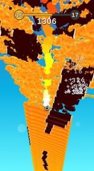 果冻堆积球粉碎爆炸1