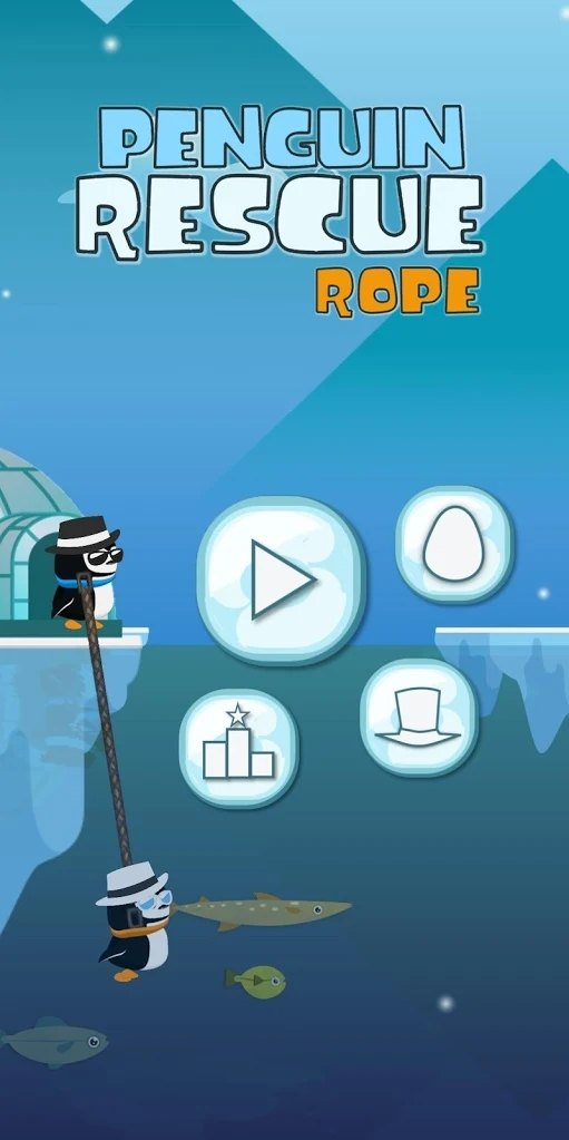 企鹅营救绳子1