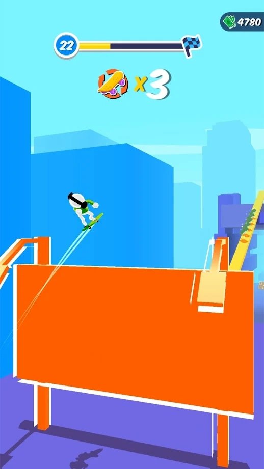 火柴人滑板英雄3D2