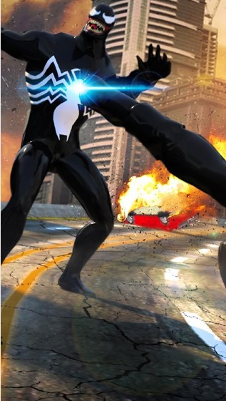 毒液英雄大战蜘蛛1